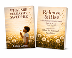 Load image into Gallery viewer, What She Released, Saved Her + Release & Rise Journal (Signed Bundle)