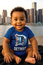 Load image into Gallery viewer, Detroit Splash Regular Infant Onesie/Toddler T-shirt
