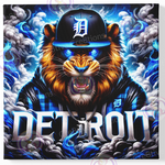 Load image into Gallery viewer, Detroit Blue Eyed Lion Digital Download