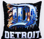 Load image into Gallery viewer, Detroit Splash 12x12" Pillow