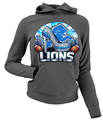Load image into Gallery viewer, Lions Diamond Bling Heel Hoodie