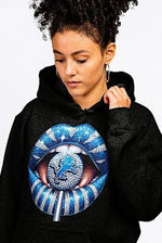 Load image into Gallery viewer, Women's Lions Lips Lollipop Hoodie