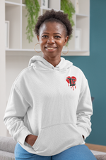 Load image into Gallery viewer, Women's Love Thyself First Logo Hoodie