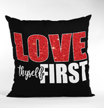Load image into Gallery viewer, Love Thyself First 12x12" Pillow