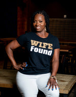 Load image into Gallery viewer, Couple's He Who Finds A Wife Finds A Good thing & Wife Found T-shirt Set - Cre8tive Cre8tions