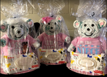 Load image into Gallery viewer, Diaper Teddy Bear w/ Custom T-shirt