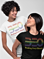 Load image into Gallery viewer, Women's Style BEO LGBTQ Rhinestone T-Shirt