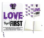 Load image into Gallery viewer, Love Thyself First  A6 Slim/A6 Journal
