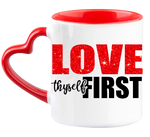 Load image into Gallery viewer, Love Thyself First 11oz Coffee Mug
