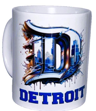 Detroit Splash 11oz Coffee Mug