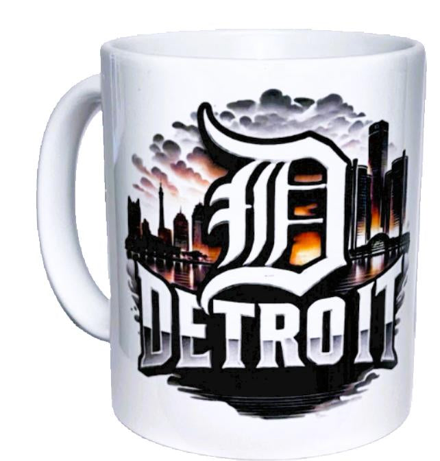 Detroit Smoke 11oz Coffee Mug