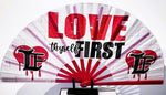 Load image into Gallery viewer, Love Thyself First Clack Fan
