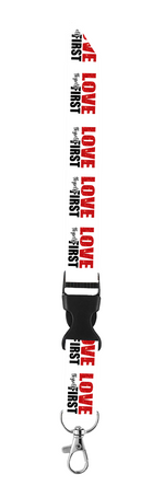 Load image into Gallery viewer, Love Thyself First Keychain Lanyard
