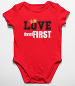 Load image into Gallery viewer, Boys Original Love Thyself First Infant Onesie
