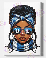 Load image into Gallery viewer, Detroit Woman  with &quot;D&quot; Sunglasses Digital Download
