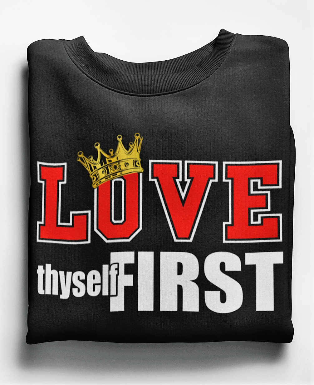 Boy's Original Love Thyself First Sweatshirt