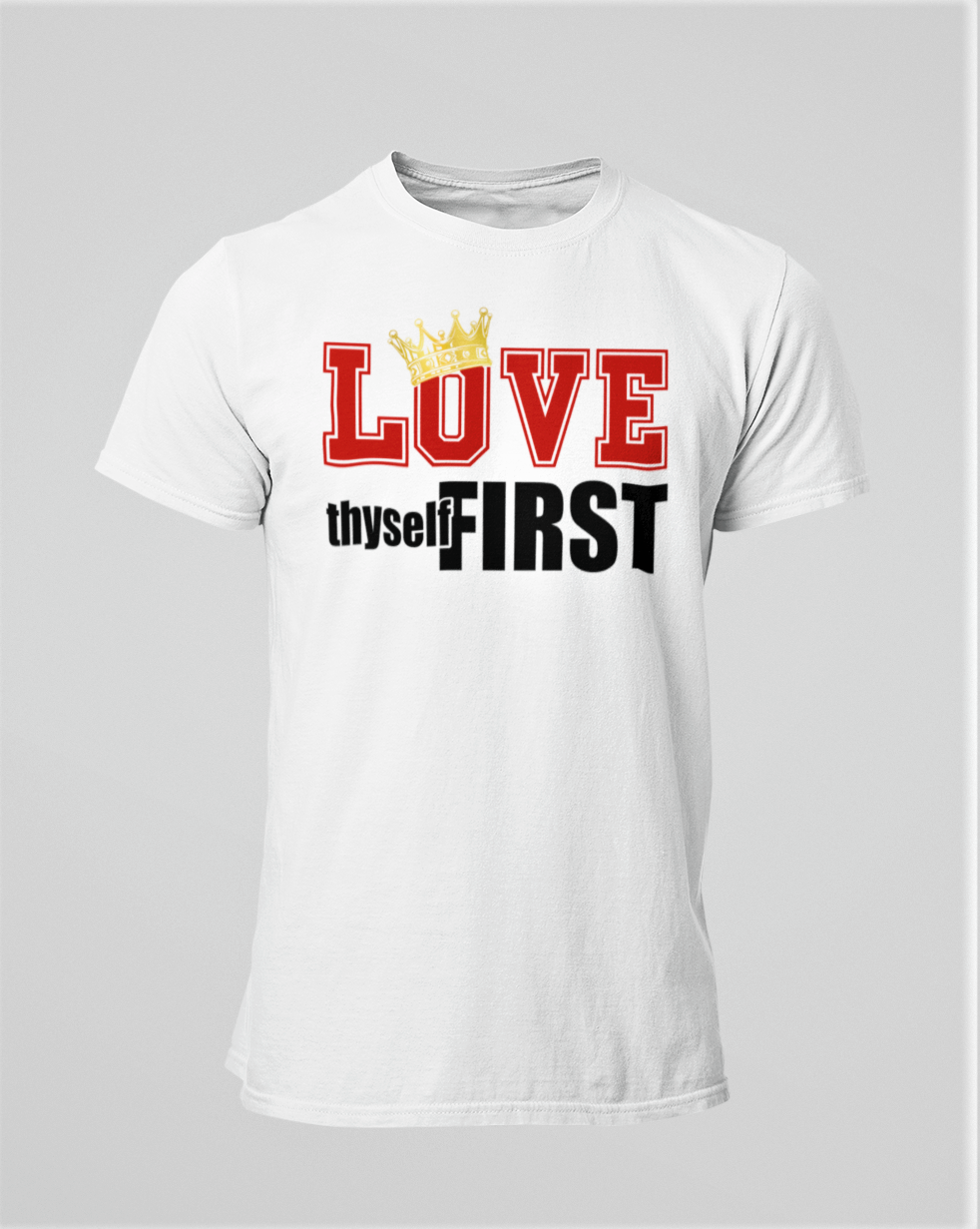 Men's Original Love Thyself First Regular T-shirt