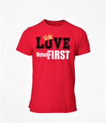 Load image into Gallery viewer, Men&#39;s Original Love Thyself First Regular T-shirt
