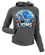 Load image into Gallery viewer, Lions Diamond Bling Heel Hoodie
