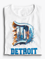 Load image into Gallery viewer, Detroit Splash Regular T-shirt
