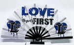 Load image into Gallery viewer, Love Thyself First Clack Fan

