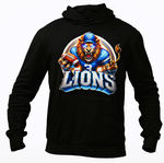 Load image into Gallery viewer, Lions Detroit With Neon Ring Hoodie
