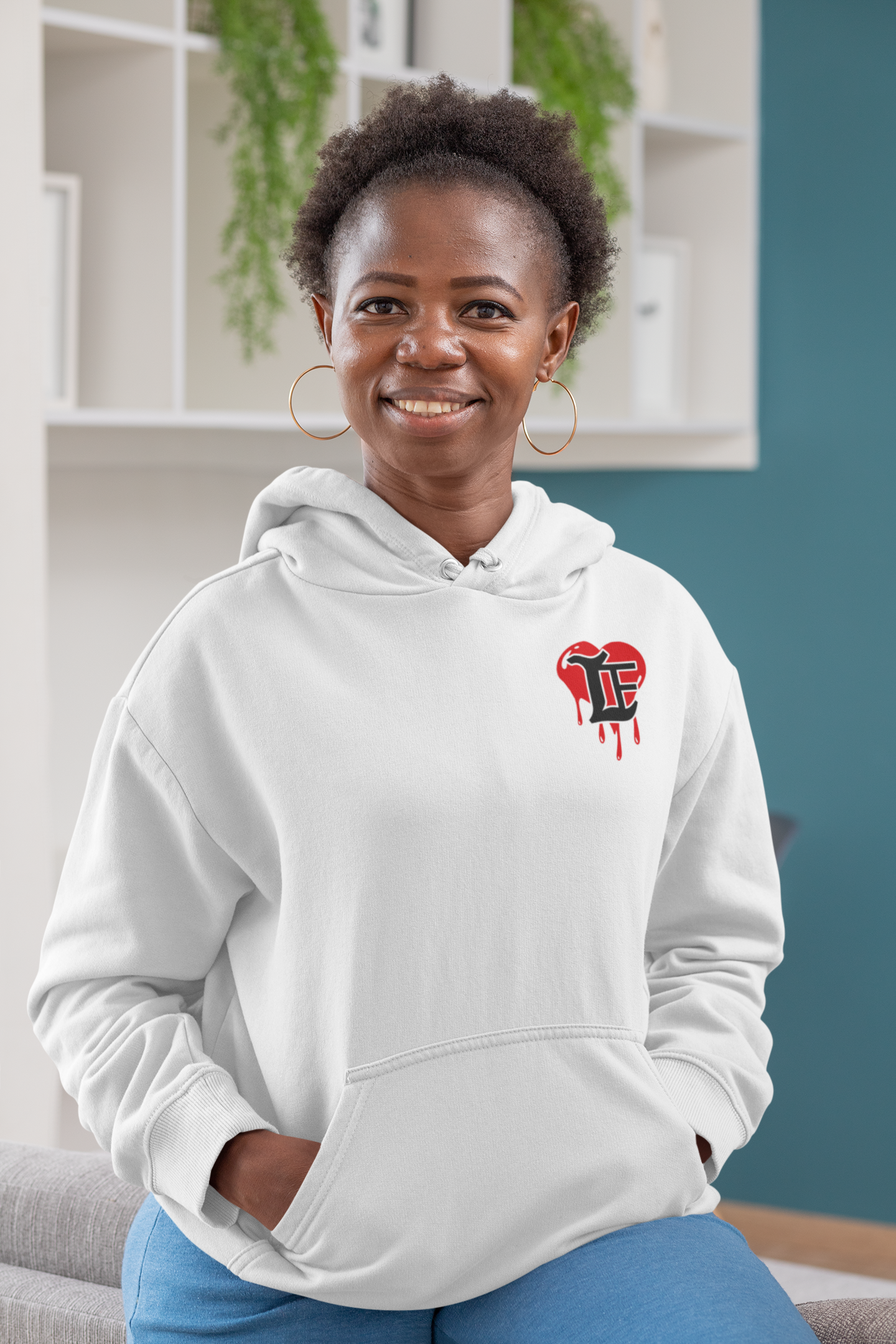 Women's Love Thyself First Logo Hoodie