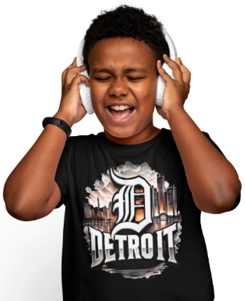 Detroit Smoke Regular Youth T-shirt