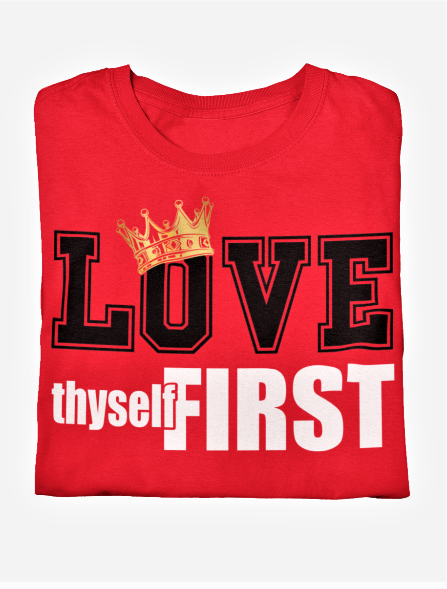 Boy's Original Love Thyself First Toddler T-shirt