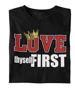 Load image into Gallery viewer, Boy&#39;s Original Love Thyself First Toddler T-shirt
