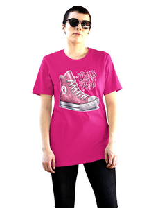 Breast Cancer Chucks And Pearls T-shirt