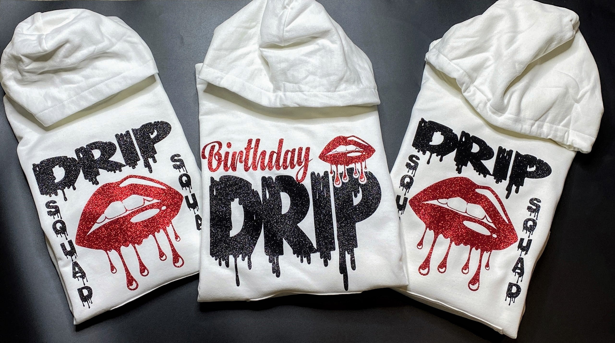 Women's Custom Birthday Drip Squad