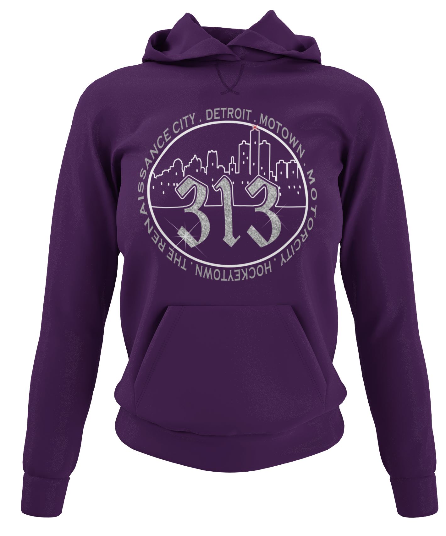 Women's 313 Glittered Hoodie