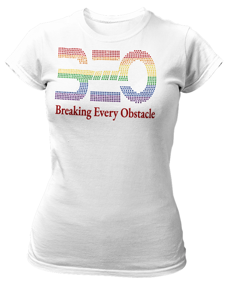 Women's Style BEO LGBTQ Rhinestone T-Shirt