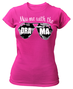 Women's Style Miss Me With the Drama Rhinestone T-Shirt