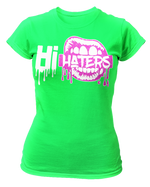 Load image into Gallery viewer, Women&#39;s Hi Haters Crew Neck T-Shirt
