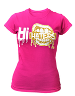 Load image into Gallery viewer, Women&#39;s Hi Haters Crew Neck T-Shirt
