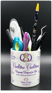 Ceramic Pen, Pencil or brush Holder