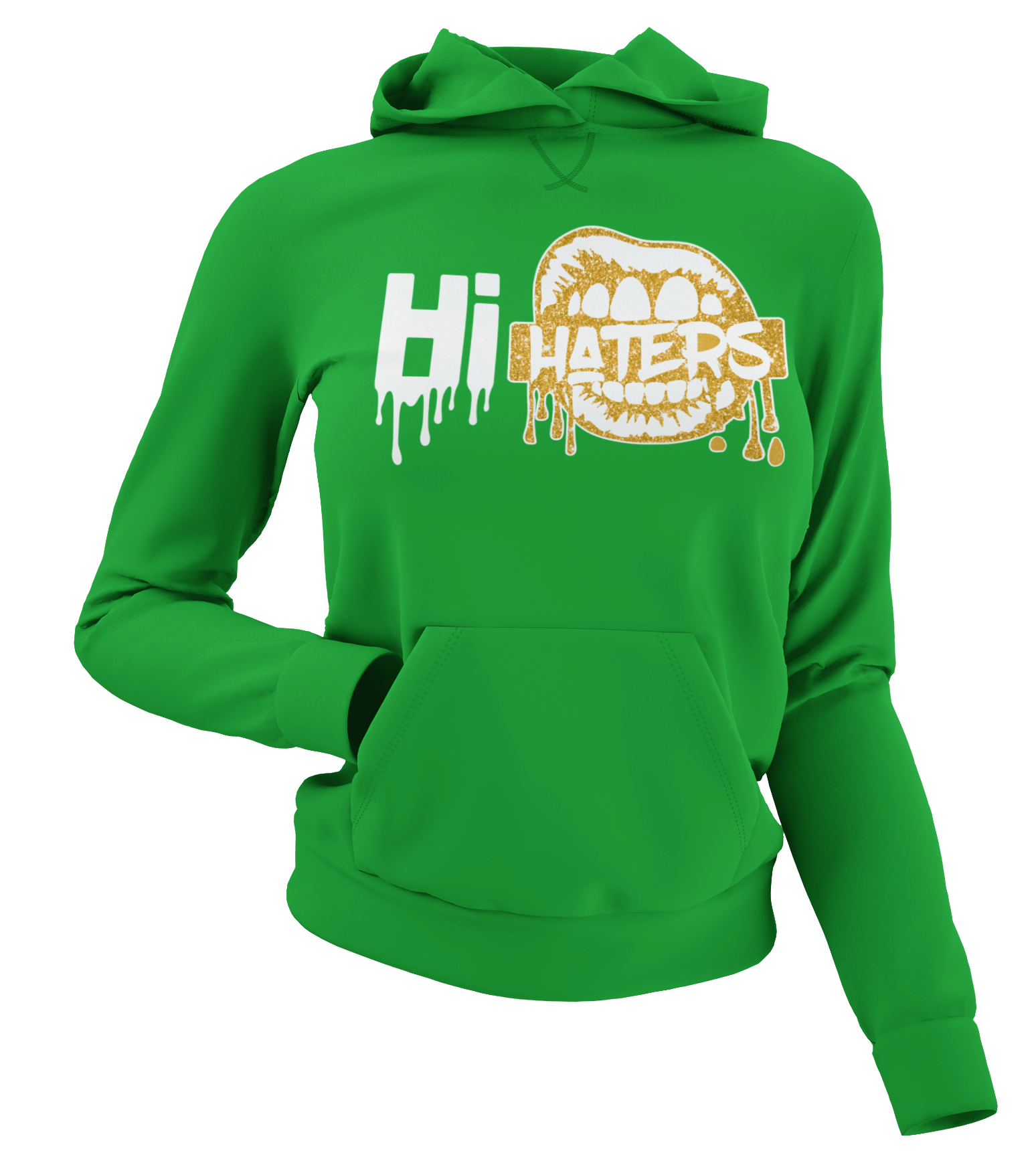 Women's Hi Haters Glittered Hoodie