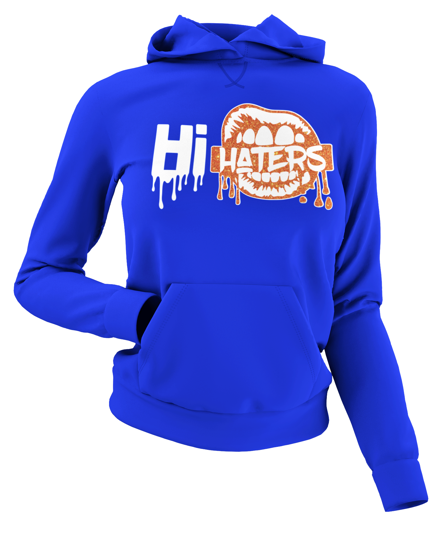 Women's Hi Haters Glittered Hoodie