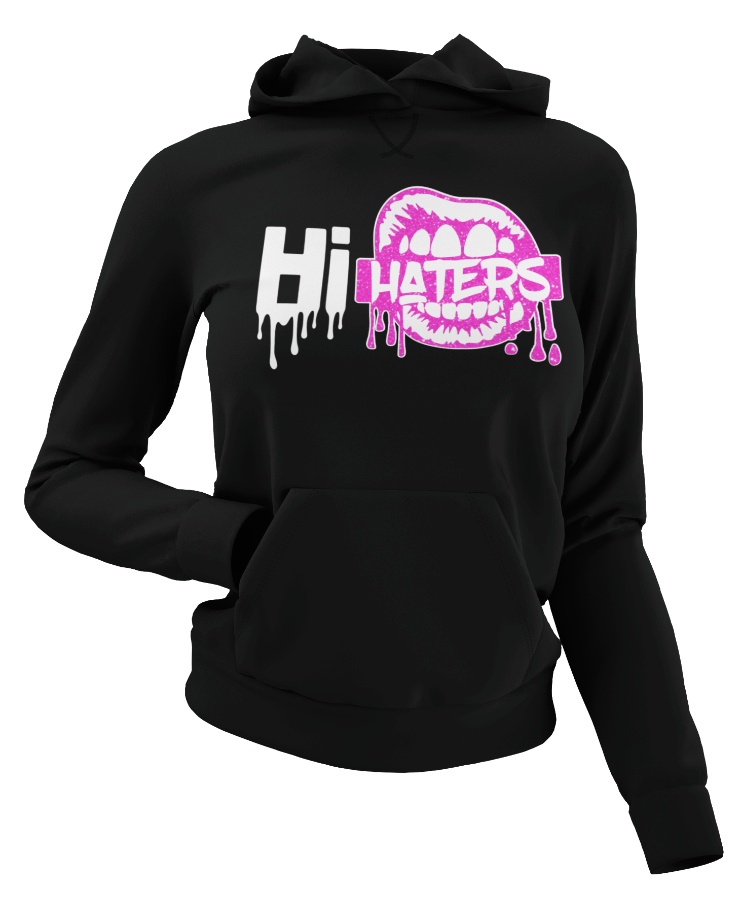 Women's Hi Haters Glittered Hoodie