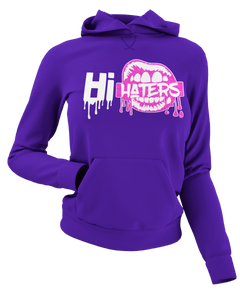 Women's Hi Haters Glittered Hoodie