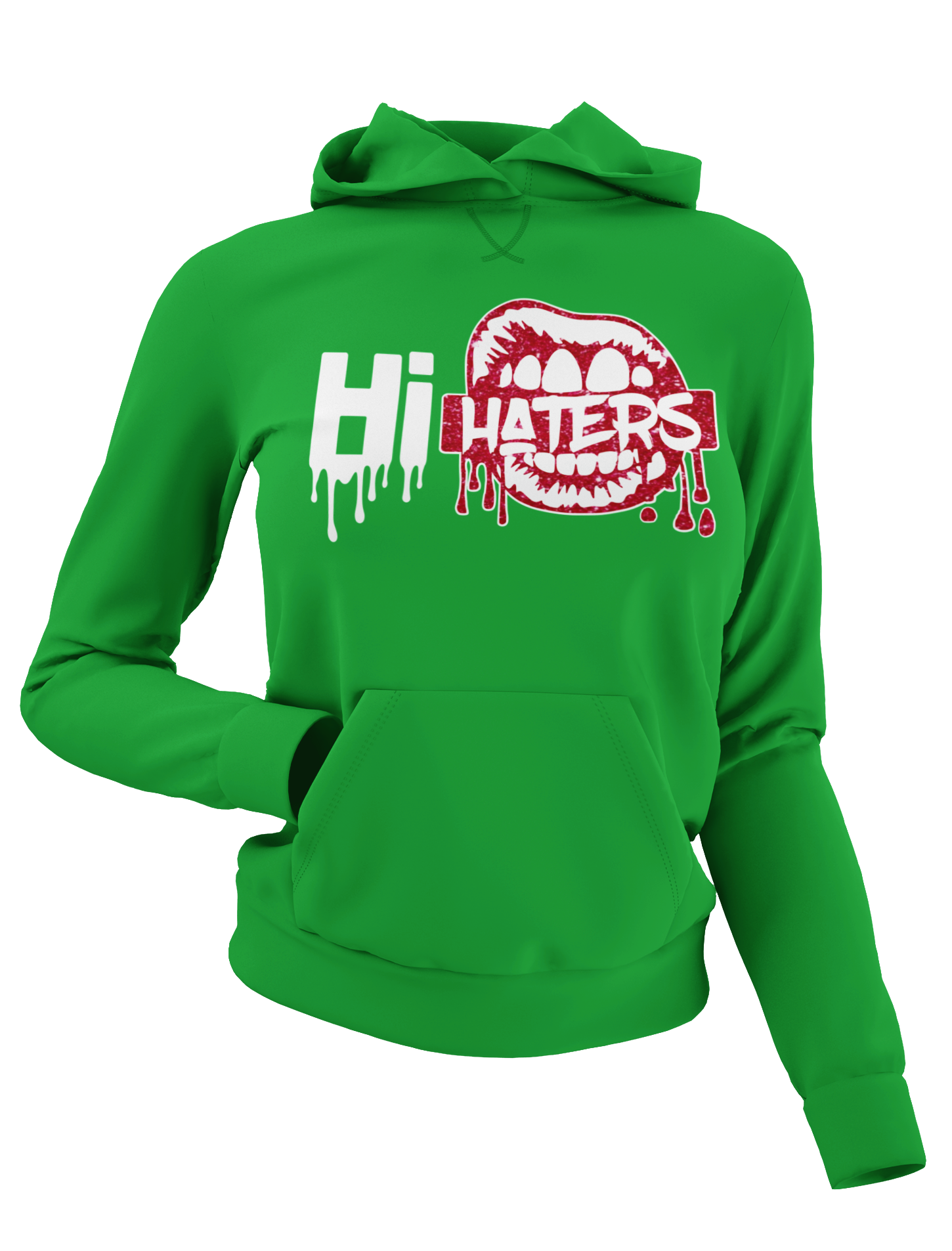 Women's Hi Haters Glittered Hoodie