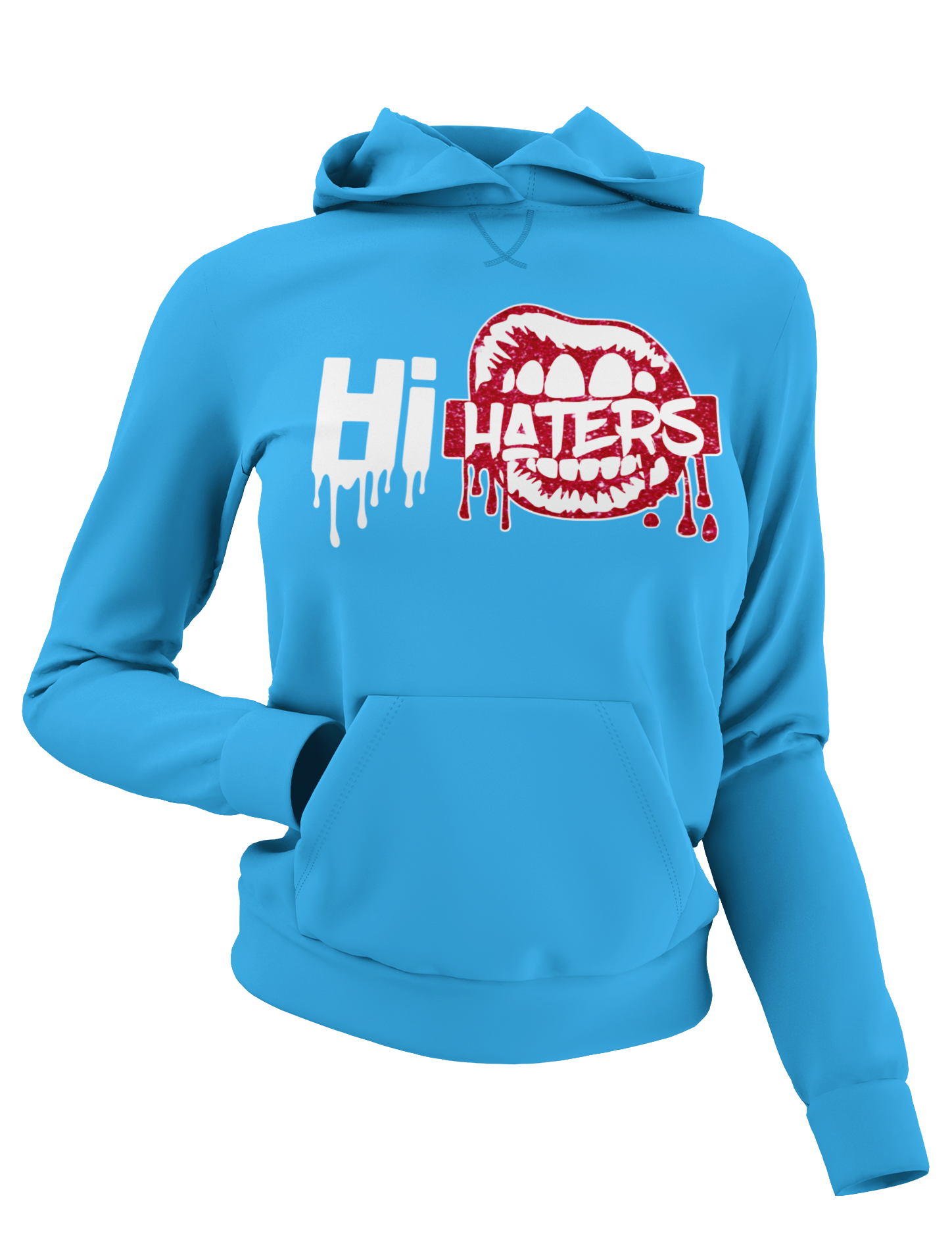 Women's Hi Haters Glittered Hoodie