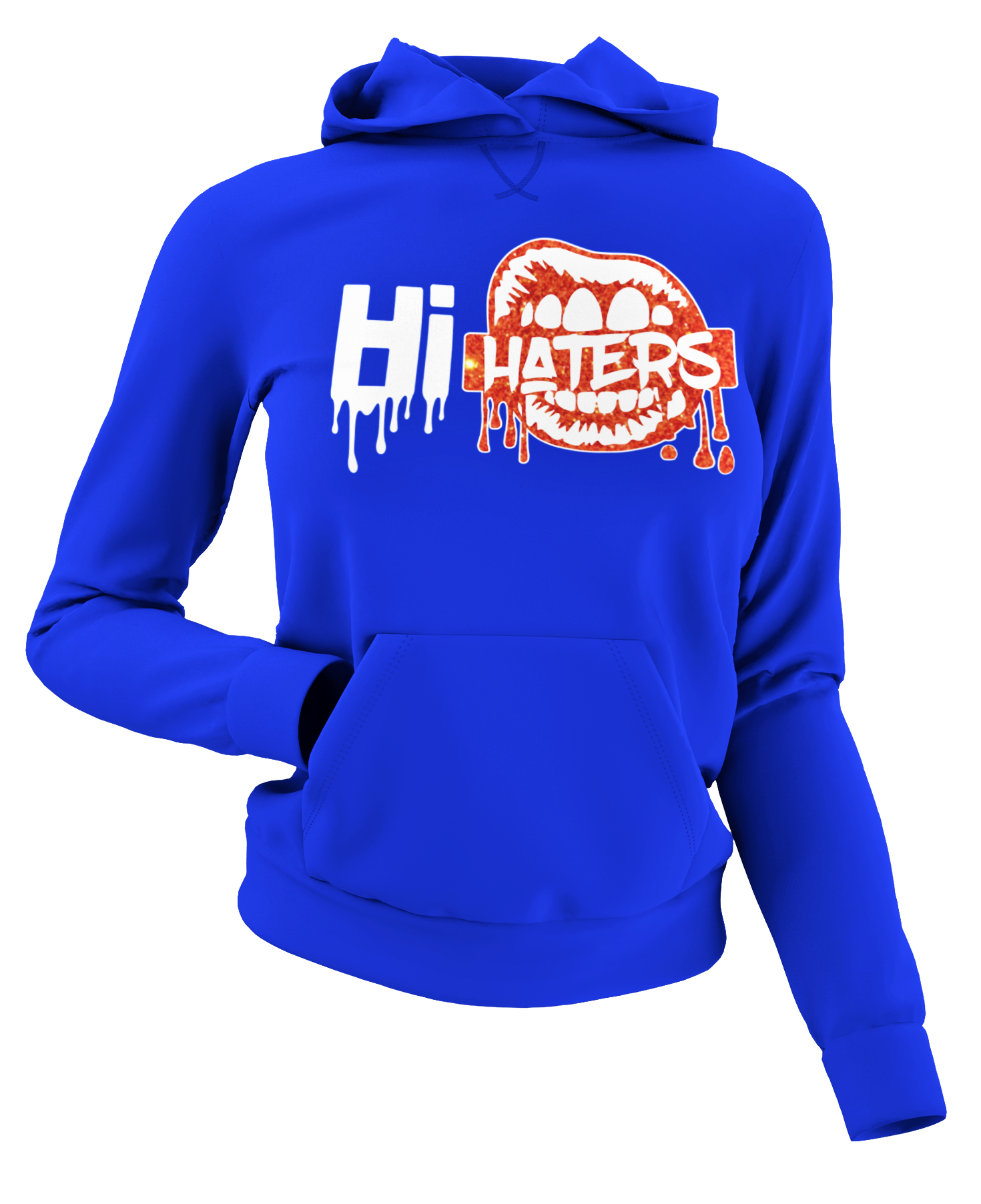 Women's Hi Haters Glittered Hoodie