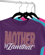 Load image into Gallery viewer, Women&#39;s Rhinestone &quot;Mother I Am That&quot; T-shirt
