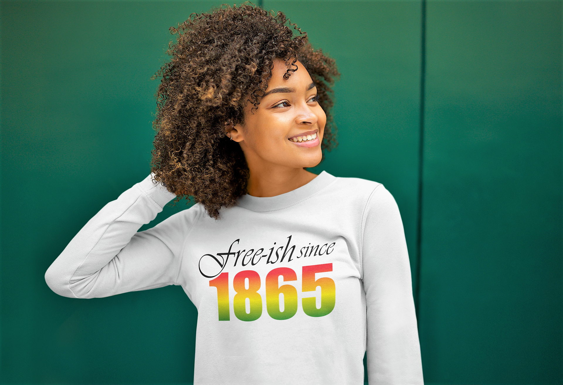 Women's Free-ish Since 1865 Juneteenth Regular Sweatshirt