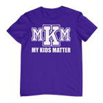 Load image into Gallery viewer, Women&#39;s Glittered My Kids Matter Regular T-shirt
