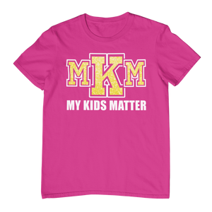 Women's Glittered My Kids Matter Regular T-shirt