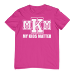 Load image into Gallery viewer, Women&#39;s Glittered My Kids Matter Regular T-shirt
